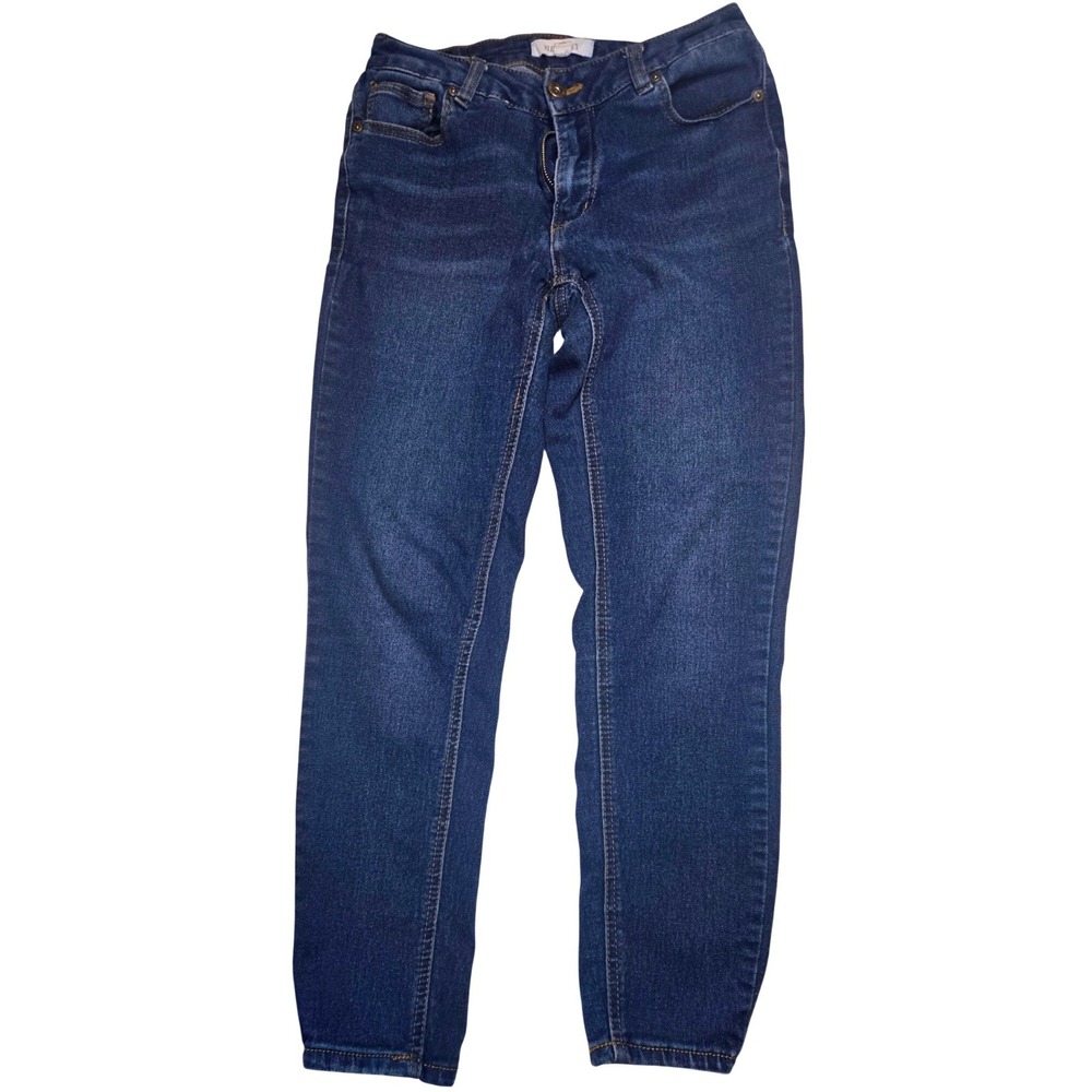 Ellen Tracy Womens Skinny Jeans Dark Wash Denim Size 6 Stretch‎ Blue Pants